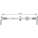 Bremsschlauch | RENAULT Laguna | 1987476999