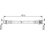 Bremsschlauch | RENAULT Megane | 1987481624