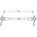 Bremsschlauch | SAAB 900,99,90,9000 | 1987476389