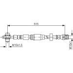 Bremsschlauch | SEAT,SKODA,VW | 1987481673