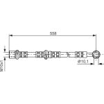 Bremsschlauch | SUBARU Forester | 1987476982