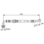 Bremsschlauch | SUZUKI Jimny | 1987476932