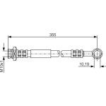 Bremsschlauch | SUZUKI Jimny | 1987476933