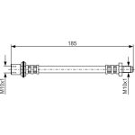 Bremsschlauch | TOYOTA Land Cruiser | 1987476939