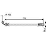 Bremsschlauch | TOYOTA,LEXUS | 1987481647