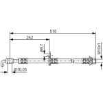 Bremsschlauch | TOYOTA,PEUGEOT,CITROEN | 1987476780