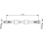 Bremsschlauch VA | BMW E39 95 | 1987476650