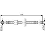 Bremsschlauch VA | MERCEDES W140 91 | 1987476752