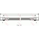 Bremsschlauch VA | SUBARU Justy 84 | PHA210