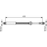 Bremsschlauch | VW Caddy | 1987481459