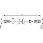 Bremsschlauch | VW T4 | 1987481539