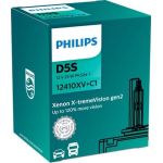 D5S 12/24V 25W PK32d-7 X-tremeVision Gen2 1St. Philips | 1-STK Kartonverpackung | 12410XV+C1