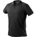 Denim-Polo-Shirt, Schwarz, Gr÷sse Xxl | 81-659-XXL