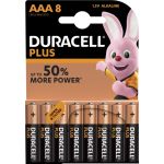 Duracell Plus AAA (MN2400/LR03) CP8 | 5000394141179