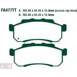 EBC Bremsklötze | TT | FA477TT