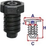 Einstellschraube für Scheinwerfer Bmw 3 E36 / 5 E60 / Z3 / Db - Verschiedene Modelle (5 Stück) | C60358