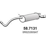 Endschalldämpfer | AUDI A1,VW 10 | 58.7131