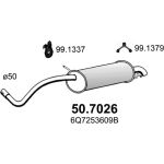 Endschalldämpfer | SKODA Roomster 06 | 50.7026