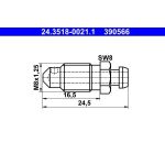 Entlüfterschraube/-Ventil | 24.3518-0021.1