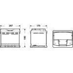 EXIDE Starterbatterie | EA530