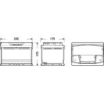 EXIDE Starterbatterie | EA612