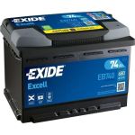 EXIDE Starterbatterie | EB740