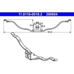 Feder, Bremssattel | 11.8116-0018.2