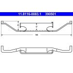 Feder, Bremssattel | 11.8116-0083.1