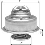 Gates Thermostat | VOLVO 240,340,740,940 2.0-2.3i | TH27592G1