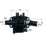 Gehäusethermostat | CITROEN,FORD,MAZ,PEUG 1,4/1,6HDI | TH 42 83