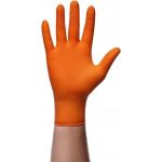 Gogrip Puderfreie Nitrilhandschuhe, Gr÷sse Orange (Packung Mit 50 Stück). L | RP30025004_0001