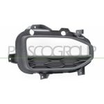 GRILL IN STSTG V R OBEN SCHWARZ+TGFL+PDC | VW T-ROC 7,17 | 7380,417,2