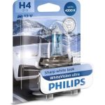 H4 12V 60/55W P43t WhiteVision Ultra 4200K 1 St. Blister Philips | PHILIPS 1Stk-Blister | 12342WVUB1