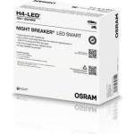 H4 NIGHT BREAKER LED SMART +330% StVZO-Konforme Werkstatt Profi-Set 2St. Osram | 64193DWNBSM