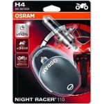 H4 Osram | 12V 55W PX26D NR | Night Racer PLUS SB2 | 64193NR1-02B