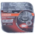 H4 Osram | 12V 60/55W P43T NBS | Night Breaker Silver | 64193NBS-HCB