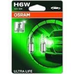 H6W Osram | 12V 6W BAX9S UL SB2 | METALLSOCKEL Ultra Life SB2 | 64132ULT-02B