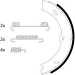 Handbremsbacken Db Sprinter 06 | 91066800