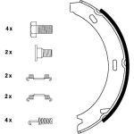 Handbremsbacken Db W140 | 91044500