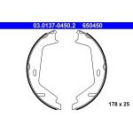 Handbremsbacken Volvo S60/S80/V70/Xc70/Xc90 98 | 03.0137-0450.2