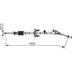 Handbremsseil | CITROEN C4 06-13 | 1987482795