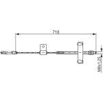 Handbremsseil | FORD Transit 00-06 | 1987482877