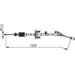 Handbremsseil | PEUGEOT 3008 09-17 | 1987482799