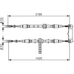 Handbremsseil | SAAB 9-3,900 | 1987477895