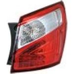 Heckleuchte A L M K-PLATTE ROT/WEISS LED VA PQ | NISSAN QASHQAI +2 5,10-10,13 | 44396