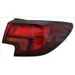 Heckleuchte A L O K-PLATTE P21W/W16W ROT/GELB | OPEL ASTRA K 5-T 6,15 | 11-14118-01-2