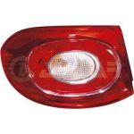 Heckleuchte A L O K-PLATTE ROT/WEISS | VW TIGUAN 9,07-5,11 | 7285,640,1