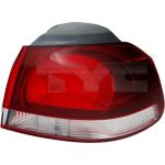 Heckleuchte A R O K-PLATTE SCHWARZ/ROT/WEISS | VW GOLF VI GTI/GTD 10,08-11,12 | 7225,643,2