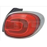 Heckleuchte L O K-PLATTE ROT LED | FIAT 500L 9,12-6,17 | 2512,658,1