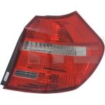 Heckleuchte L O K-PLATTE ROT/WEISS | BMW 1ER E81/87 HB 5,07-5,11 | 1711,658,3